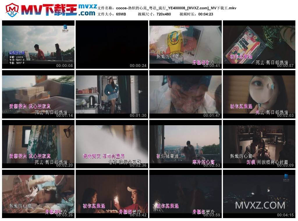 cocos-热炽的心窝_粤语_流行_YE400008